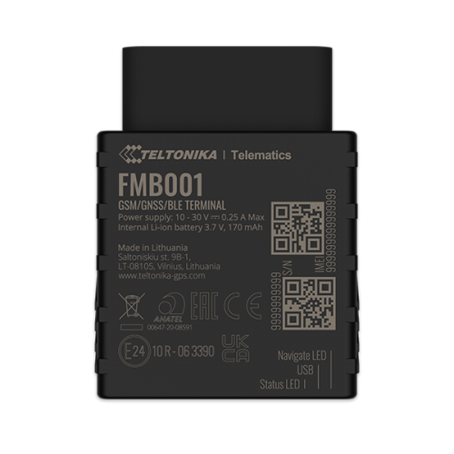 Le tracker teltonika fmb001 Maroc